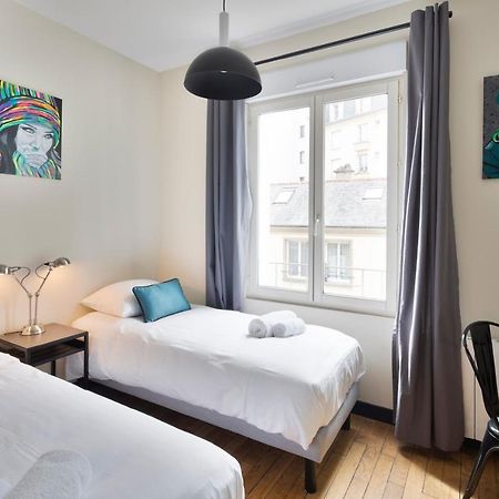 Le Brooklyn - Inspiration Us A Deux Pas Des Quais Apartment Rennes Bagian luar foto