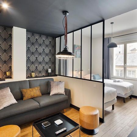 Le Brooklyn - Inspiration Us A Deux Pas Des Quais Apartment Rennes Bagian luar foto