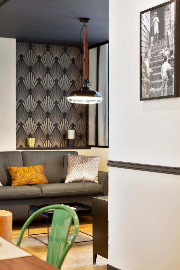 Le Brooklyn - Inspiration Us A Deux Pas Des Quais Apartment Rennes Bagian luar foto