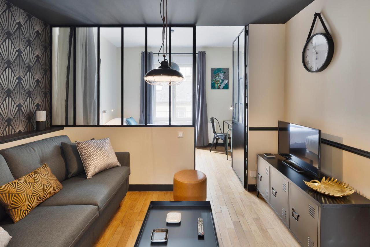 Le Brooklyn - Inspiration Us A Deux Pas Des Quais Apartment Rennes Bagian luar foto
